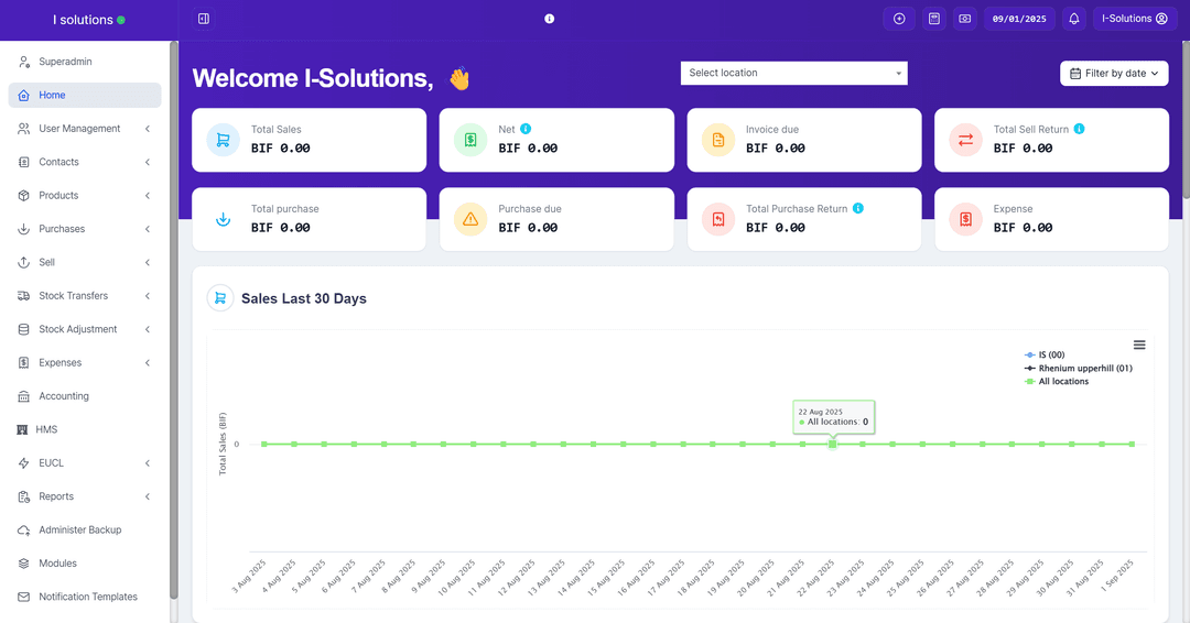Electronic Billing Management System(EBMS)